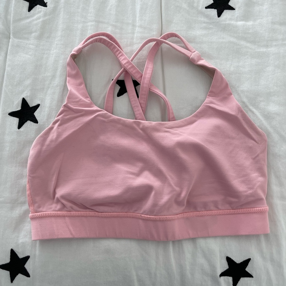 Lululemon Pink Energy Sports Bra size 4